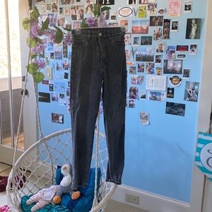 Grey Mom Jeans from H&M, size 0